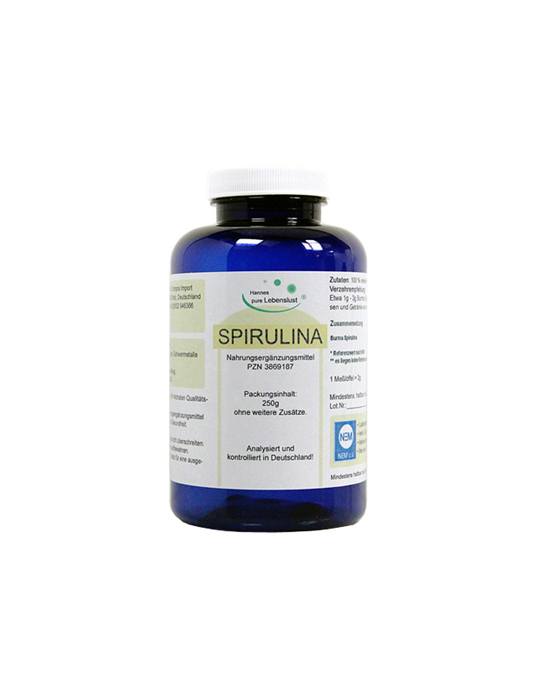Spiruline - Spiruline, 250 g (poudre) El Compra