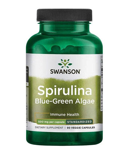 Algues bleu-vert spirulina 10% Phycocyanine 500 mg - 90 capsules