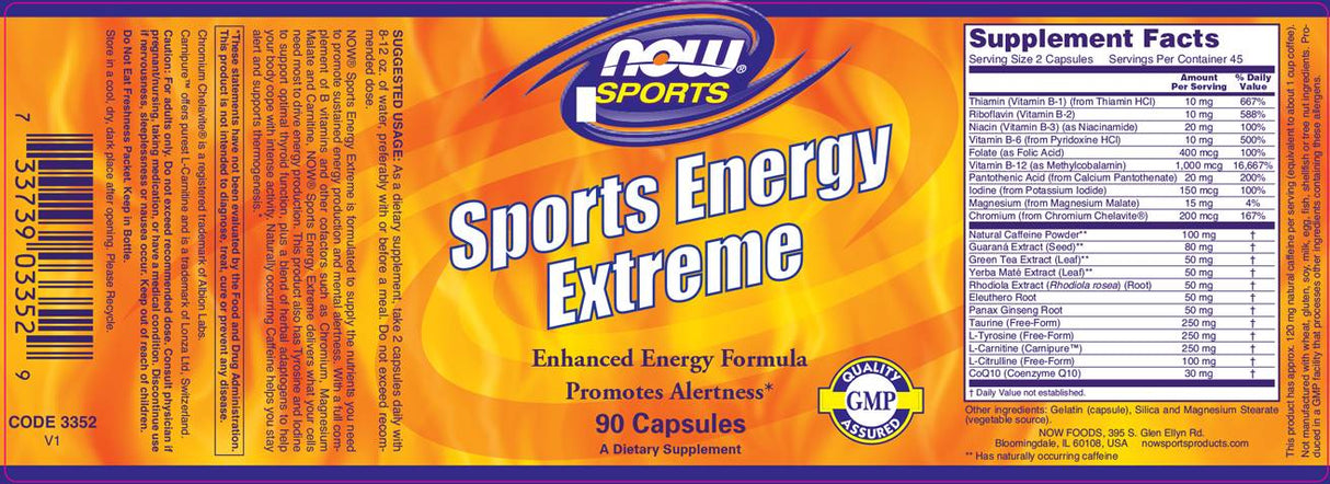 Sports Energy Extreme - 90 capsules
