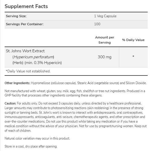 Saint-Jean 300 mg - 250 capsules