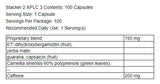 <tc>Stacker</tc>3 XPLC NOUVEAU - 100 capsules
