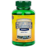 Huile de fleur d'étoile 1000 mg | Avec vitamine B6 - 100 capsules