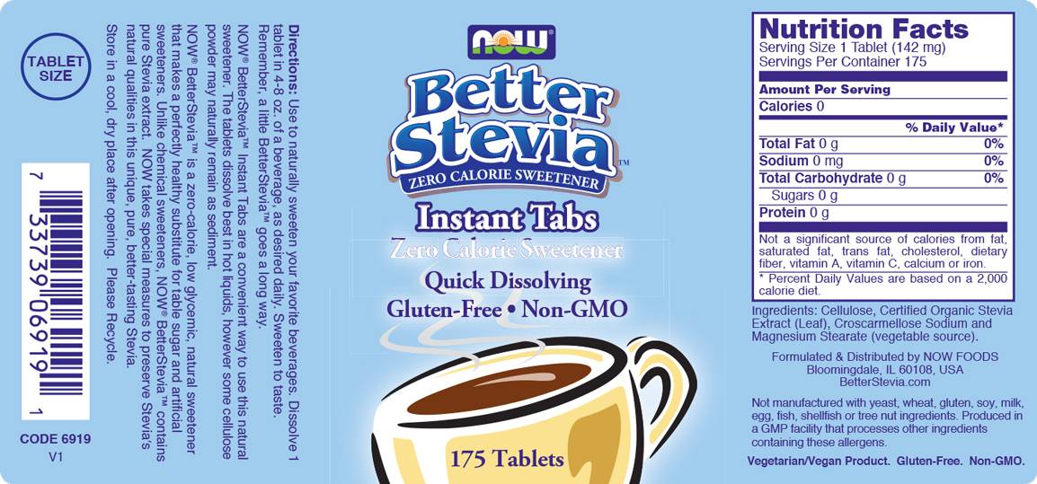 Tabs instantanés Stevia - 175 tablettes