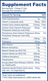SUNNYD PRE-WORKOUT - 280 grammes