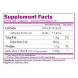 Super Aloe Vera (Extrait de concentré 200: 1) 90 capsules