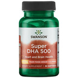 Super DHA 500 | Des capsules de gel calamari 30 de qualité alimentaire