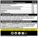 Super Greens | 100% naturel 9 super ingrédients 300 grammes