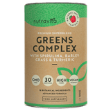 Complexe Super Greens (18 ingrédients actifs) 200 g <tc>Nutravita</tc>