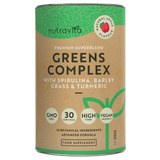 Complexe Super Greens (18 ingrédients actifs) 200 g <tc>Nutravita</tc>