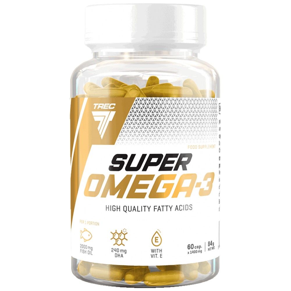 Super oméga-3 - 60 capsules de gel