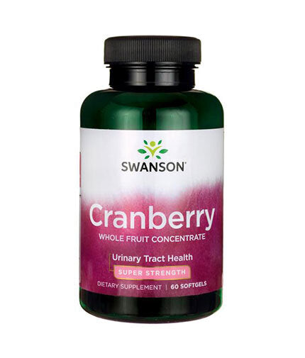 Super résistance Concentré de canneberge 420 mg - 60 capsules de gel