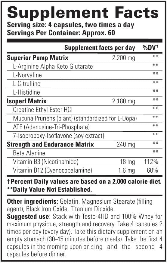 Pompe supérieure 240 capsules