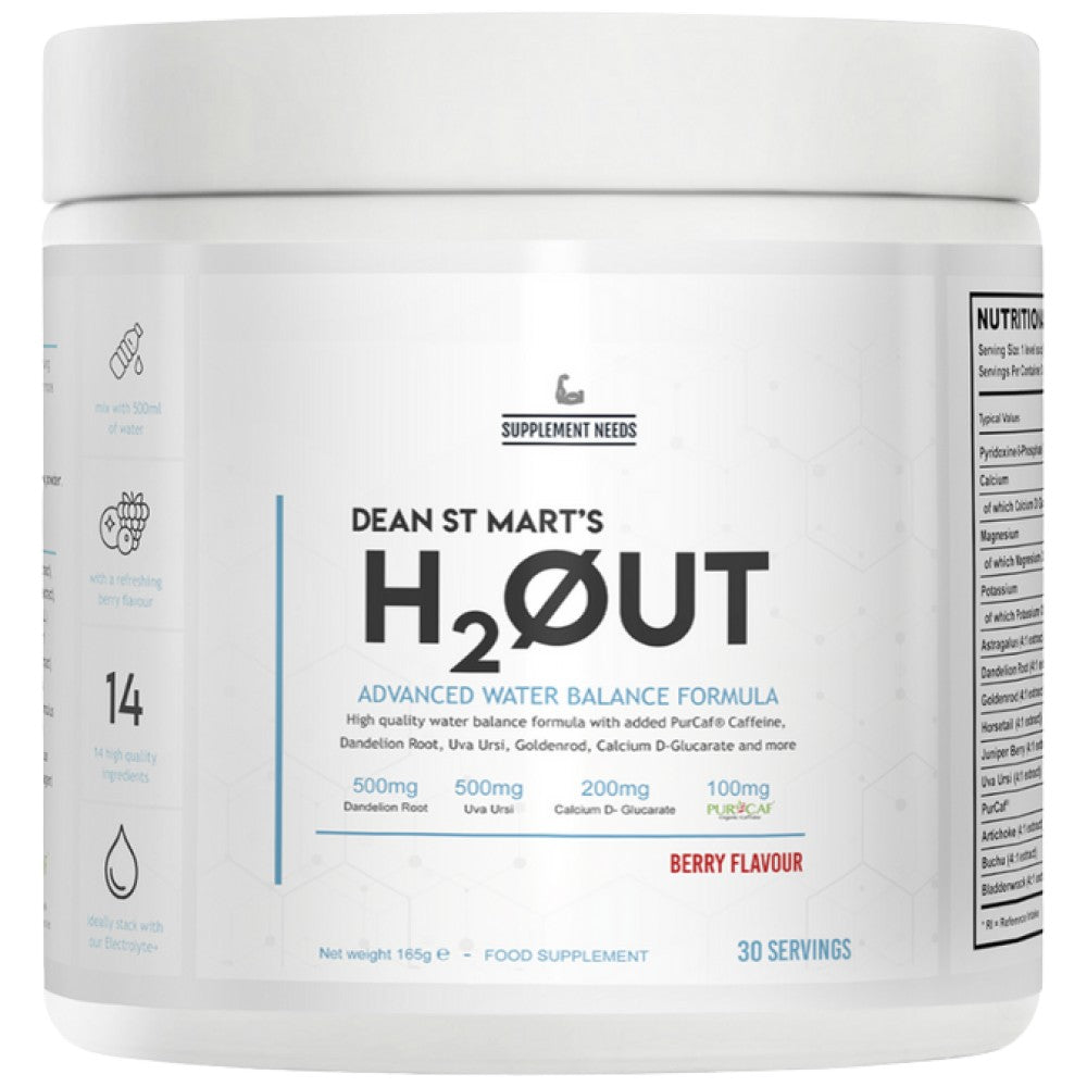H2out | Formule de bilan hydrique - 165 grammes