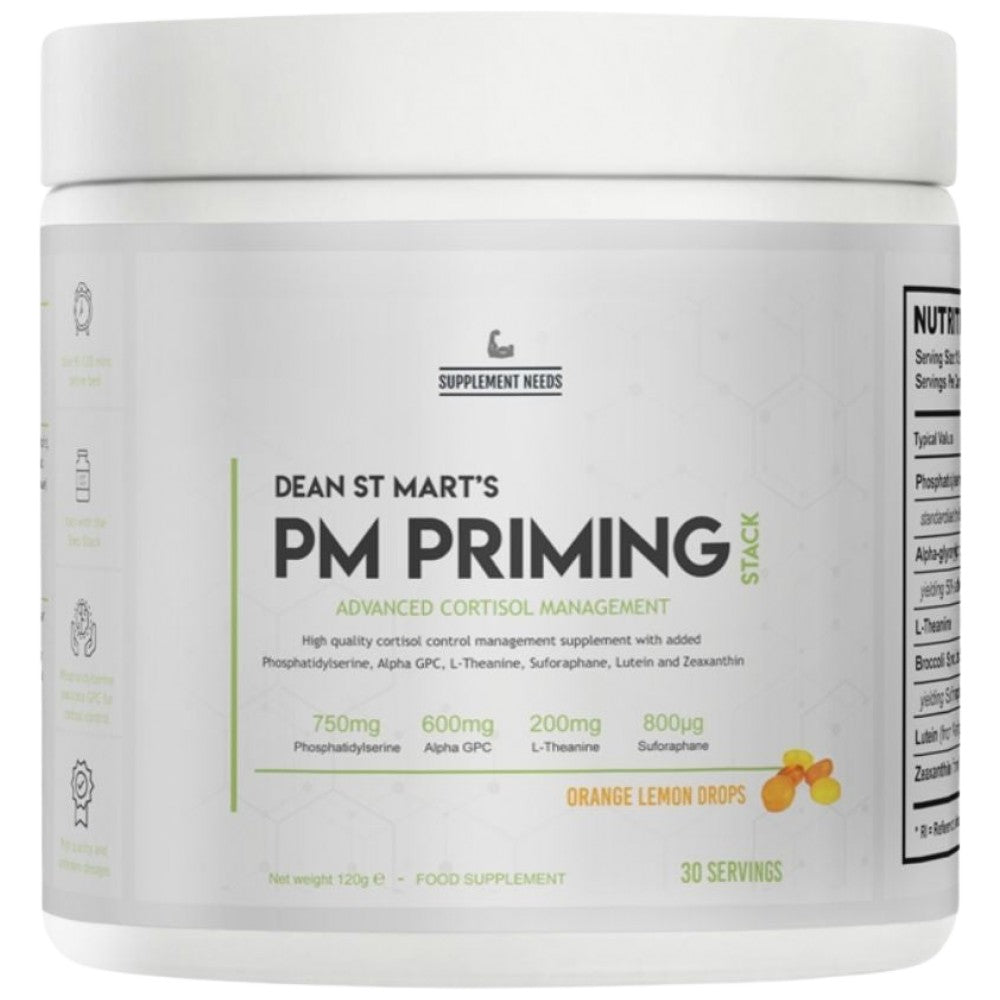 Pile d'amorçage PM | Gestion avancée du cortisol 120 grammes