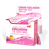Collagène de poisson 12 500 mg avec du rétinol, de l'élastine et de l'acide hyaluronique - 30 x 25 ml