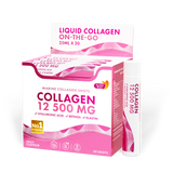 Collagène de poisson 12 500 mg avec du rétinol, de l'élastine et de l'acide hyaluronique - 20 x 25 ml