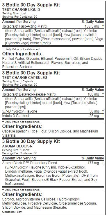 Test Charge/3 in 1 Kit/- 3 x 30