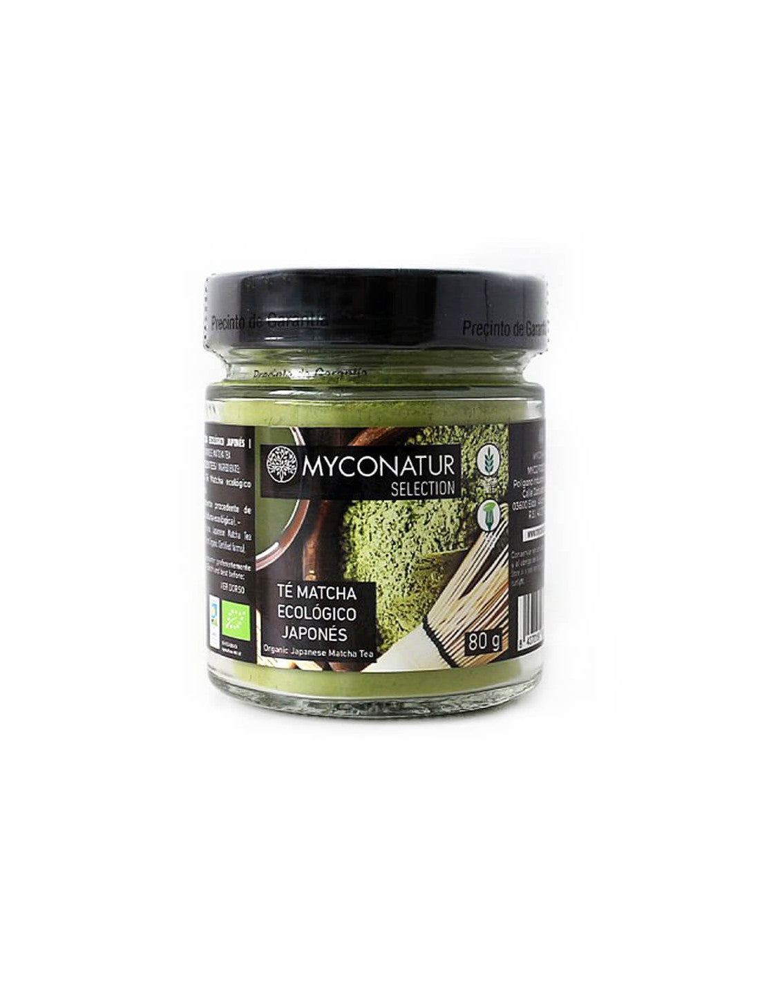 Thé matcha japonais, Bio - Poudre de matcha bio (thé vert finement moulu), 80 g <tc>Myconatur</tc>