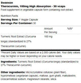 Theracurmin 100 mg | Absullation élevée 30 capsules