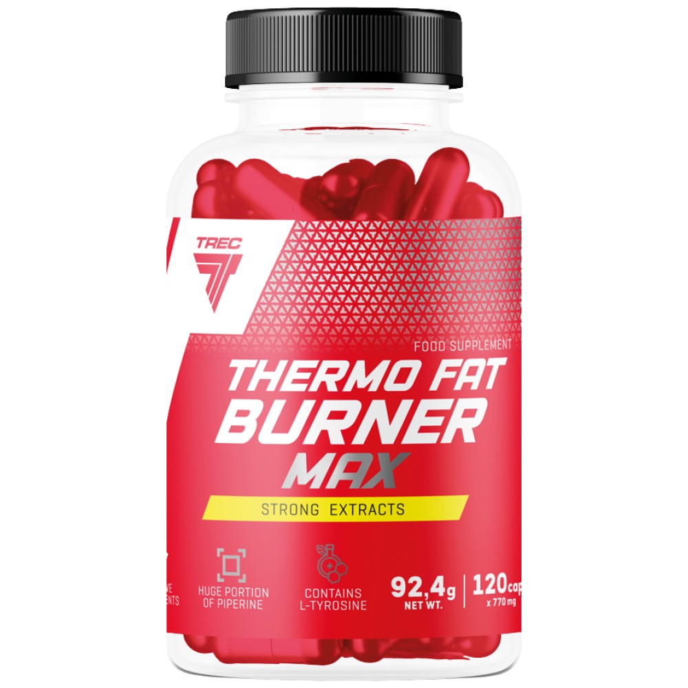 Brûleur de graisse thermo max | Extraits forts - 60 capsules