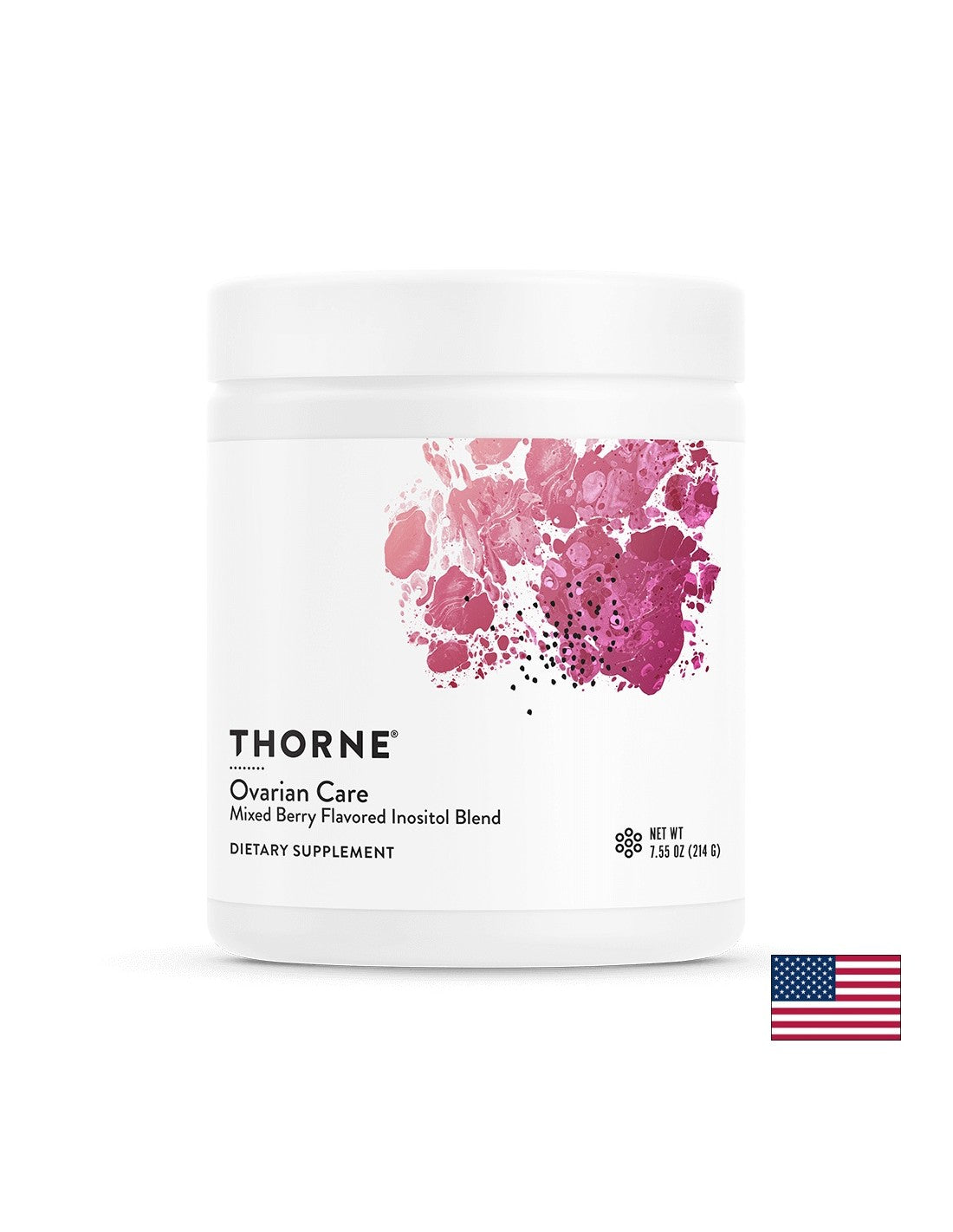 Formule de soins ovariens pour soutenir le système reproductif féminin et l'équilibre hormonal, 214 g de poudre aromatisée aux baies