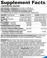 Caps thyroïdiens | Formule de support thyroïde naturel - 120 capsules