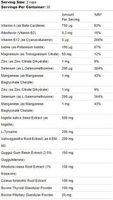 Prise en charge de la thyroïde | avec Ashwagandha et Guggul - 90 capsules