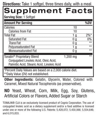 Tonalin ® CLA 1200mg./60 softgels