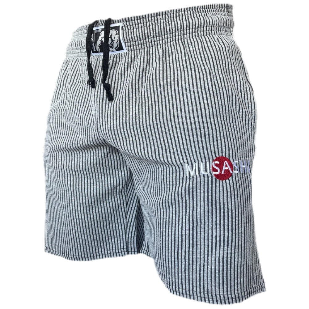 Shorts sportifs - Shorts gris Stripe/Training - Gray