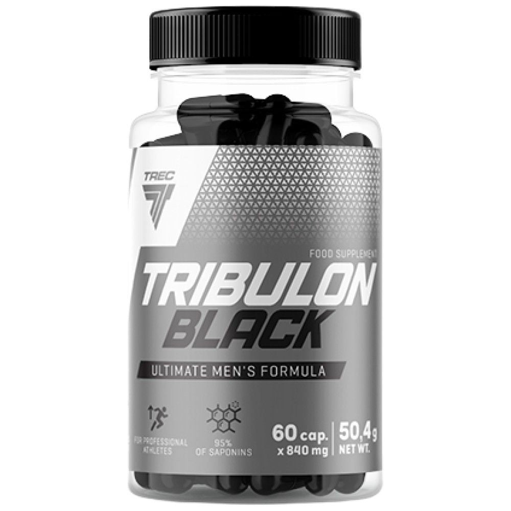 Tribulon Black - Tribulus terrestris 95% | Formule masculine ultime - 60 capsules