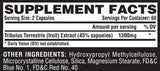 Tribulus Black 1300 - 120 capsules