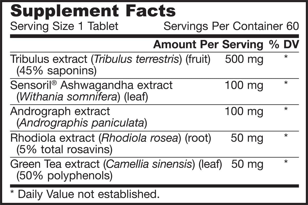 Tribulus complexe 60 comprimés
