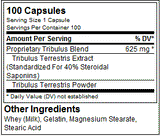 Tribulus pro - 100 capsules