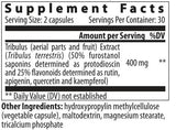 Tristam | Tribulus bulgare avec 50% de saponines de furostanol 200 mg - 60 capsules