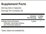 Triphala 500 mg - 100 capsules