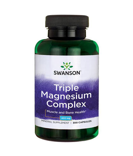 Complexe triple magnésium 400 mg - 300 capsules