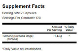 Curcuma 720 mg - 240 capsules