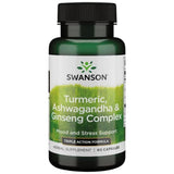 Curcuma, Ashwagandha et Ginseng Complex 60 capsules