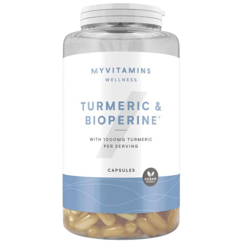 Curcuma et biopérine - 60 capsules