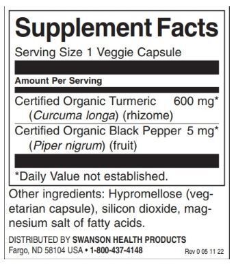 Curcuma et poivre noir - 90 capsules