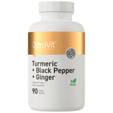 Curcuma + poivre noir + comprimés de gingembre 90