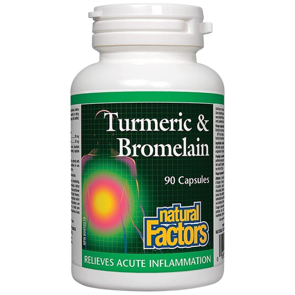 Curcuma et bromélate - 90 capsules
