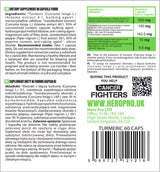 Curcuma curcumine 550 mg | avec poivre noir - 60 capsules