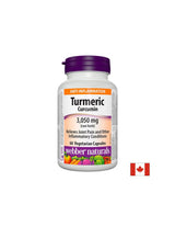 Curcuma Curcumine 600 mg x 60 capsules <tc>Webber Naturals</tc>
