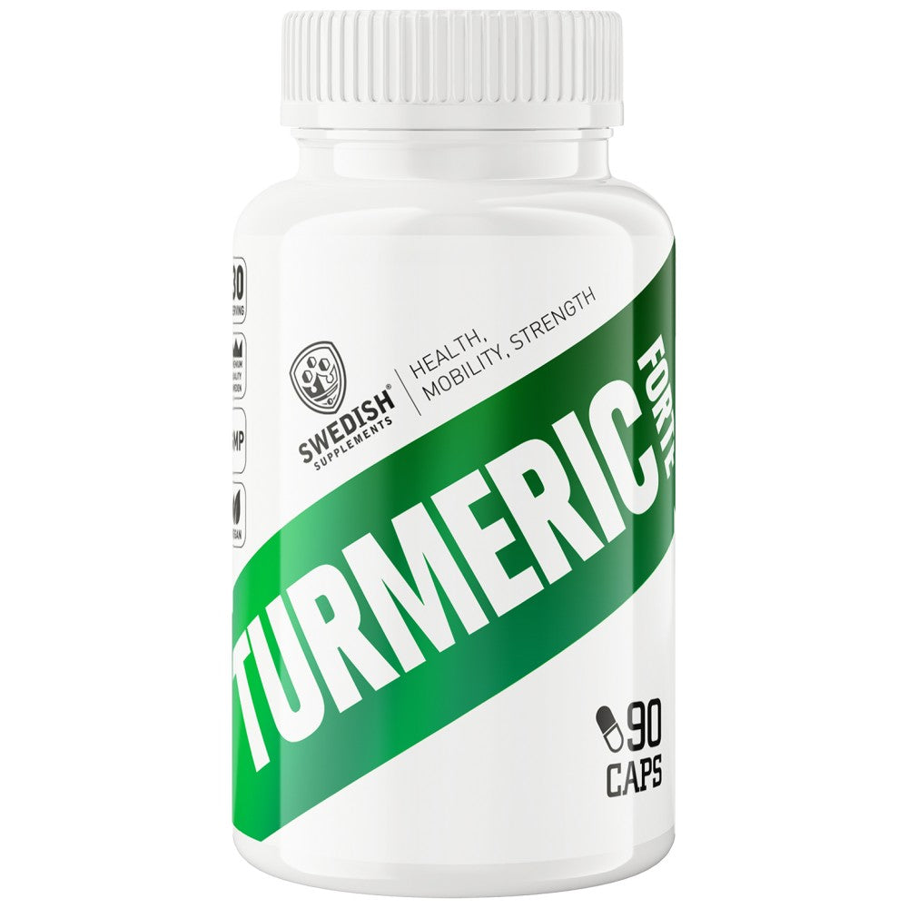 Turcuma Forte 500 mg | Extrait à 95% de curcumine avec poivre noir - 90 capsules
