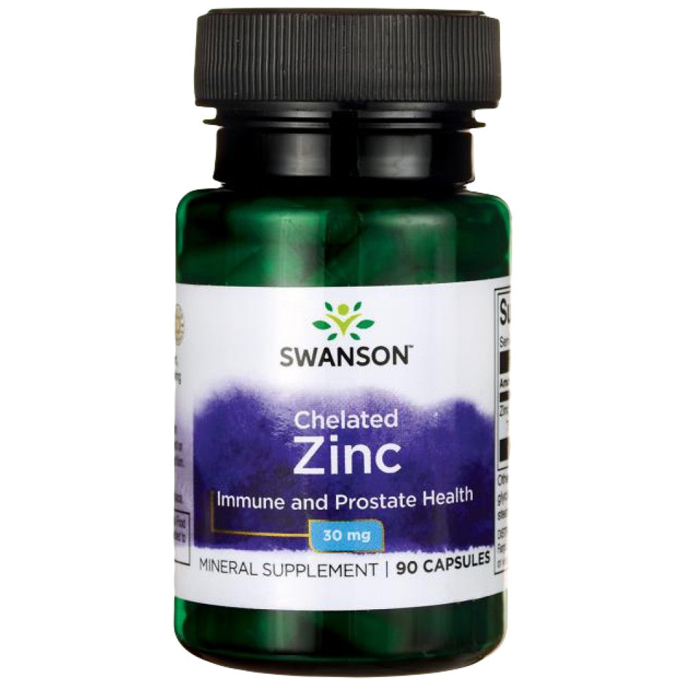 Capsules ultra albion chélatées de zinc 30 mg 90