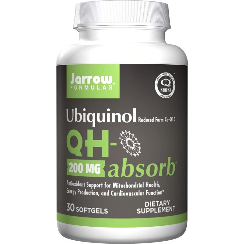 Ubiquinol QH-Absorb 200 mg - 30 capsules de gel