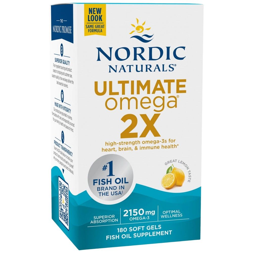 Omega ultime 2x 2150 mg - 180 softgels