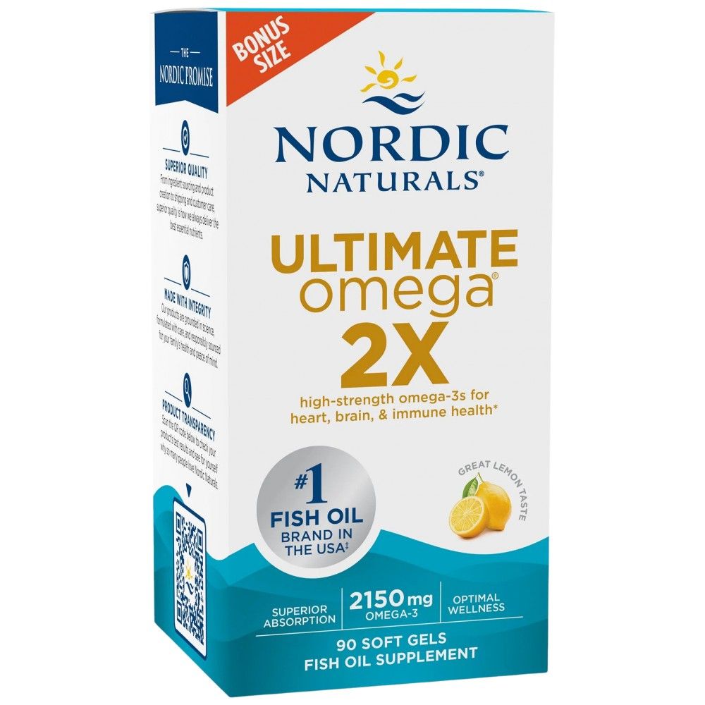 Omega ultime 2x 2150 mg - 90 softgels