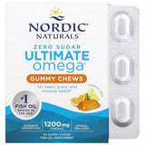 Ultime oméga Gummy Chews 1200 mg - 54 gummies